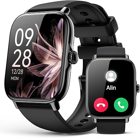 Fitness Tracker for Men and Women,Fitness Watch Waterproof with Activity Tracker and Sleep Monitor,Smart Watch for Android and iOS Phones